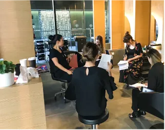 TVG オーストラリア 美容室